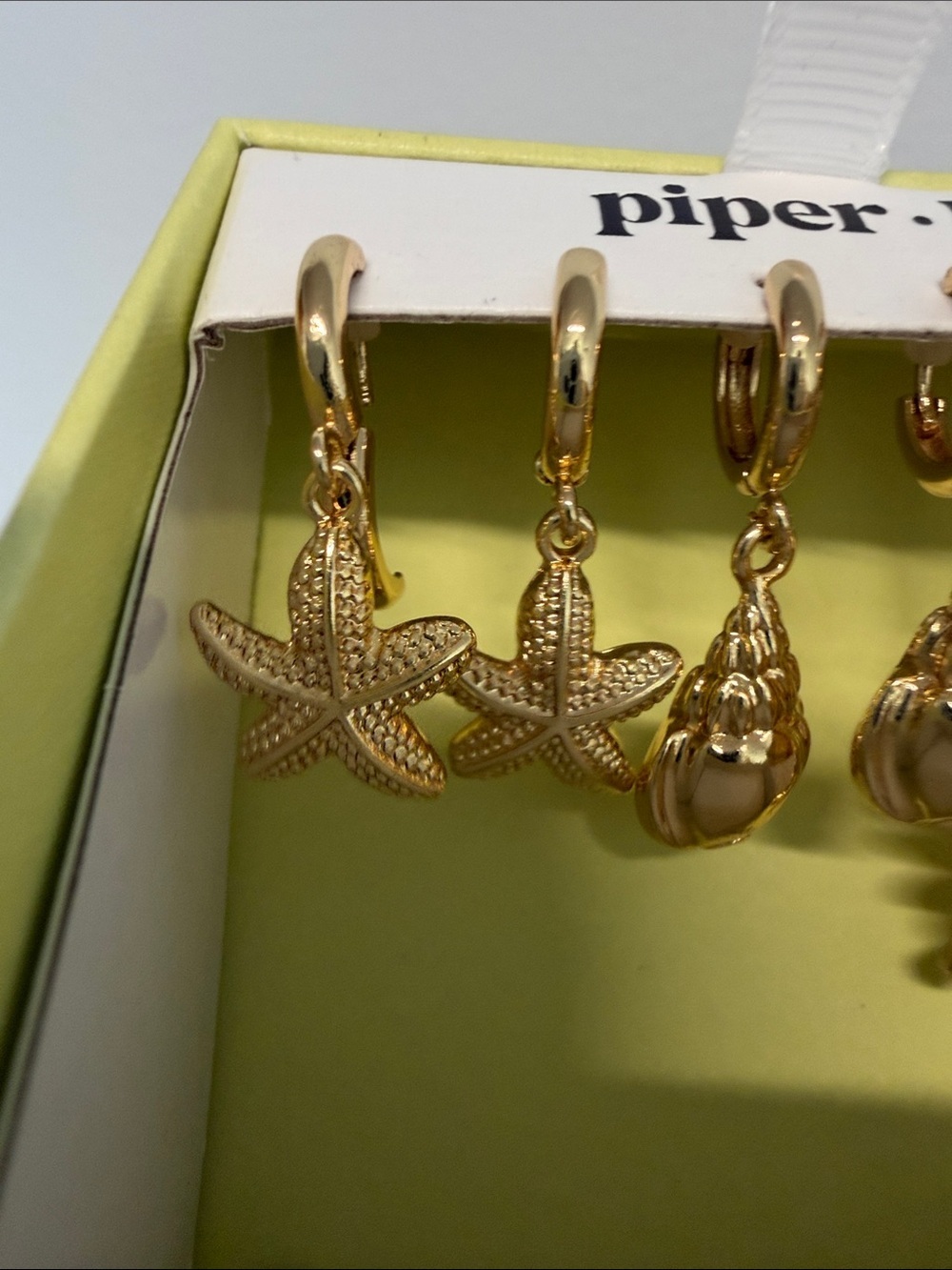 Piper K | Ocean Sea Inspired Hoop Earring Set - Picture 7 of 8